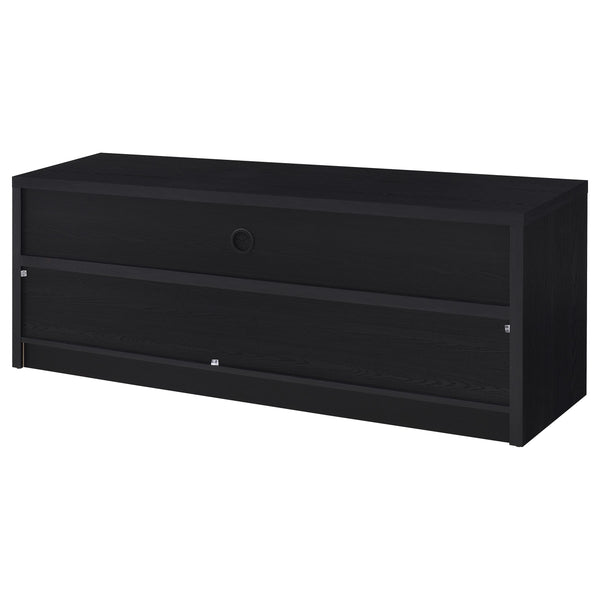 English Elm O'Brien Modern Black 3-Drawer TV Stand Media Console – Sleek Engineered Wood, Ample Storage & Cable Management B062P375526