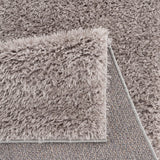 Madison Park Camdyn Modern/Contemporary Super Soft Polyester Shag Area Rug MP35-7574 Grey