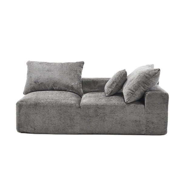 English Elm United Two-Person Sofa - Soft Chenille Upholstery, Versatile Comfort For Lounging & Work Spaces W1568P222615-GIGA