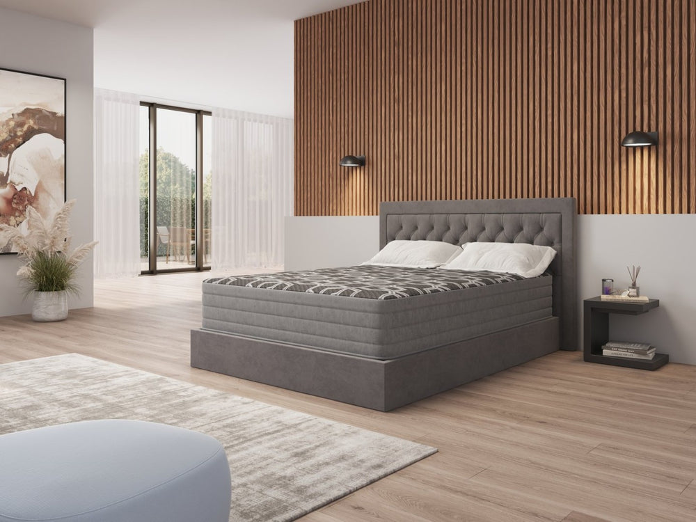 English Elm 12" Copper Infused Hybrid Twin Mattress with Cooling Foam and Motion Isolating Coils B209P284768