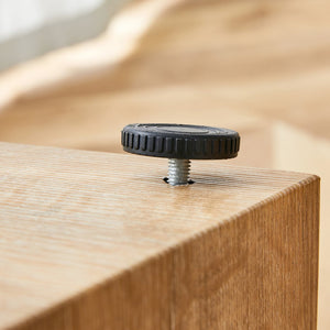 English Elm Elevate Minimalist Mdf Coffee Table - Modern Light Wood Finish With White Pattern Design For Living Room W1151P187998