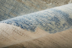 Feizy Rugs Jaxson Contemporary Wool & Nylon Rug With Hand-carved Details For A Luxurious And Artistic Touch Blue,Ivory,Gray Wool,Nylon Jxn39pxfblumltp00