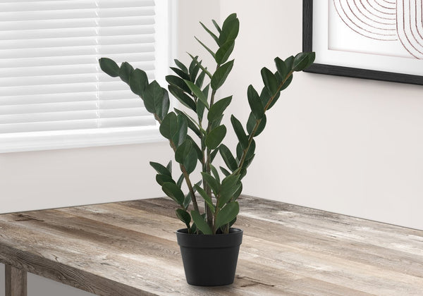 English Elm Artificial Plant - 29" Tall Lifelike Zz Tree With Real-Touch Leaves For Effortless Indoor Elegance B2710P220020