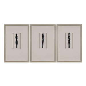 Crestview Collection Tres Silhouettes - Elegant Wall Decor By Crestview - Stunning Chinese-inspired Design For Your Home   Cvtop3556