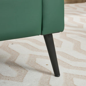 English Elm Ts Cat Paw Leather Upholstered Sofa Chair - Retro Nordic Design For Cozy Living Spaces & Balconies W2311P339654-GIGA