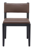 Roxas Dining Chair - Set of 2 Brown 109979 Zuo Modern