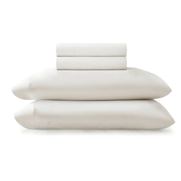 English Elm 4-piece Queen Jersey Knit Sheet Set Cooling Stretch Nylon Blend Soft Sleepers B035P408283