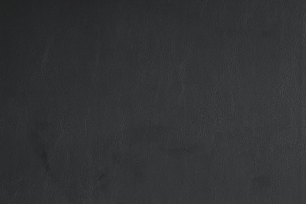 English Elm 5pc Modern Round Dining Set with Faux Marble Top & PU Upholstered Chairs, White Top Black Base, 45" B011P405693