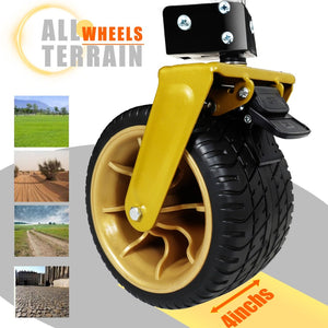 English Elm 67-1/2in Heavy Duty Beach Wagon All-terrain Wheels Foldable Tailgate 480lb Capacity W2932P349287
