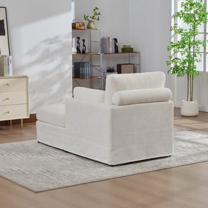 English Elm 31.69" Modular Chenille Sofa Bed with Pocketed Springs for Studio or Bedroom Use W3189P438356