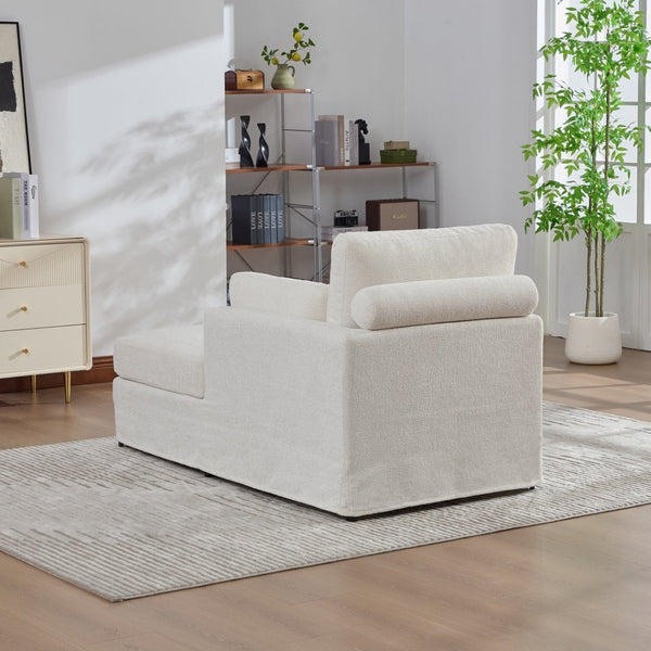 English Elm 31.69" Modular Chenille Sofa Bed with Pocketed Springs for Studio or Bedroom Use W3189P438356
