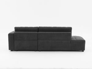 English Elm Jessica Lamb Wool Right-Facing Sectional Sofa With Chaise - Cozy Elegance For Modern Living Spaces B102S00073