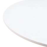 Auray Bar Table White & Gold 109829 Zuo Modern