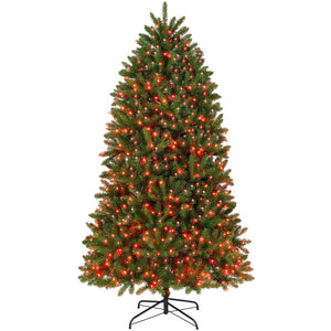 English Elm 6ft Prelit App Controlled Christmas Tree with 448 Led Lights and 1602 Branch Tips T3971P412459