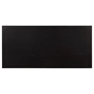 English Elm Sonja 5-Piece Cream Dining Set with Button-Tufted Chairs, Nailhead Trim & Rustic Espresso Table B062S00827