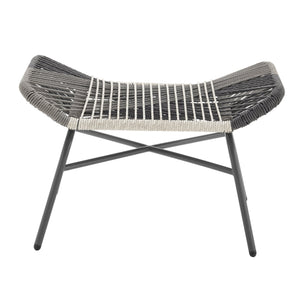 English Elm Ashland 5-Piece Outdoor Conversation Set with UV-Resistant Waterproof Fabric, Rustproof Steel Frame Cream B365P398240