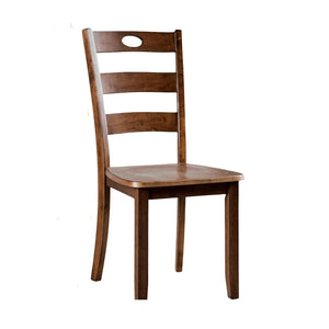 English Elm Transitional Counter Height 3pc Dining Set with USB Charging, Storage Shelves & Padded Seats Walnut 42 L x 41 W x 13 H B2741P381507