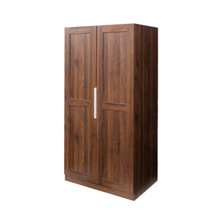 English Elm 62.99In Kitchen Pantry Cabinet - Stylish Walnut Buffet With Multi-Level Storage For Any Room W331S00157