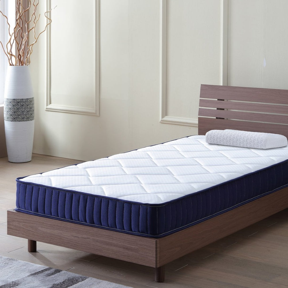 English Elm Twin Hybrid Mattress Pocket Springs Memory Foam Medium Soft Sleep for Bunk Beds W3203P290452