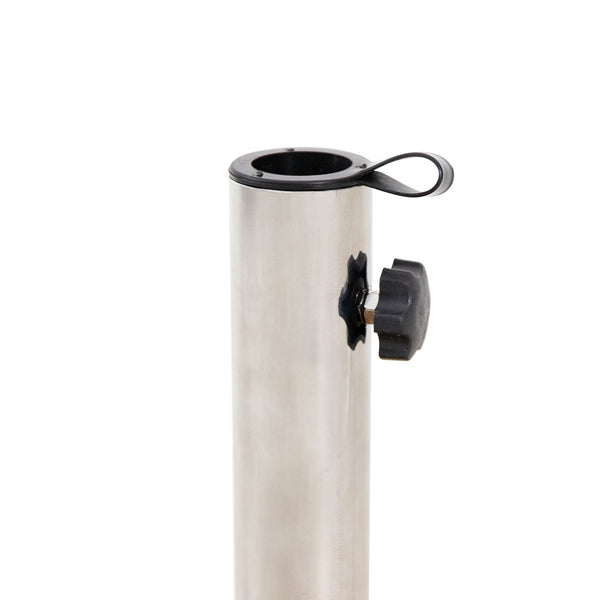 English Elm Christopher Knight Home® - RALPH Teak Round Umbrella Base with Stainless Steel Tube & Concrete Core, 30 lb, Fits 1.57–1.77" 70857.00