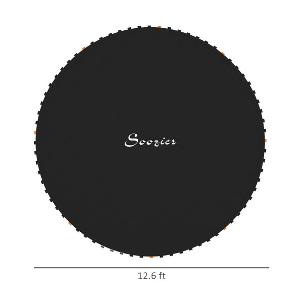 English Elm Soozier 14 Foot Round Trampoline Replacement Mat Uv Polypropylene 80 V-rings W2225P200523
