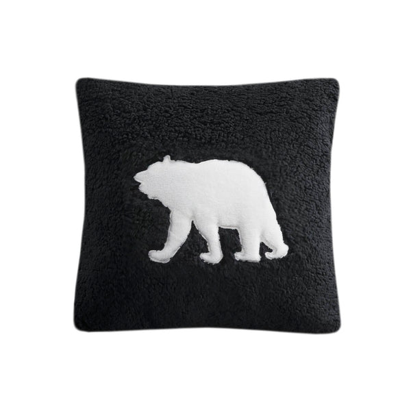 English Elm 4-piece King Sherpa Reverse Comforter Set with Hypoallergenic Fill for Bold Bedrooms B035P408272