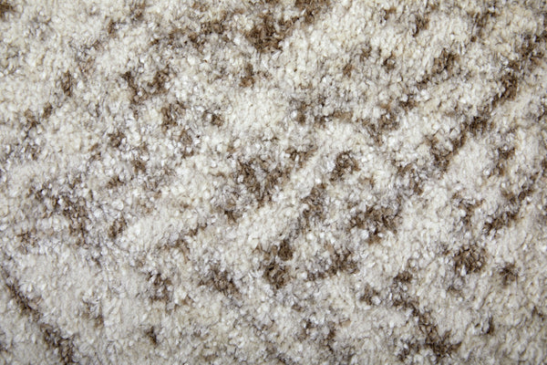 Feizy Rugs Vancouver Collection Stylish Geometric Area Rug – Durable, Soft Pile With Modern Abstract Design Ivory,Tan,Brown Polypropylene,Polyester Vnr39npfbgebrnf05