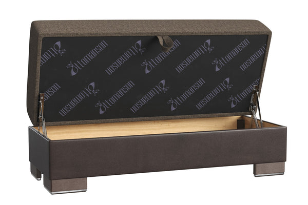 English Elm Primenest Skyhaven Upholstered Ottoman With Hidden Storage - Stylish Comfort For Small Spaces B030P280957-GIGA