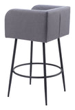 Horbat Barstool - Set of 2 Gray 110066 Zuo Modern