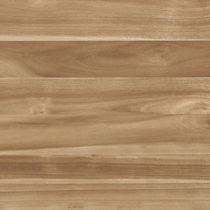 English Elm Prospect Natural Acacia Rectangular Dining Table with Off-White Flared Legs, Angled Apron Chic B062P358451