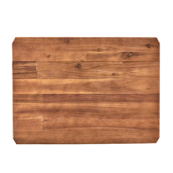 English Elm Christopher Knight Home® - End Table - Rustic Brown Design With Sturdy Iron Legs, Ideal For Living Room Or Kitchen Use! N771P271391W