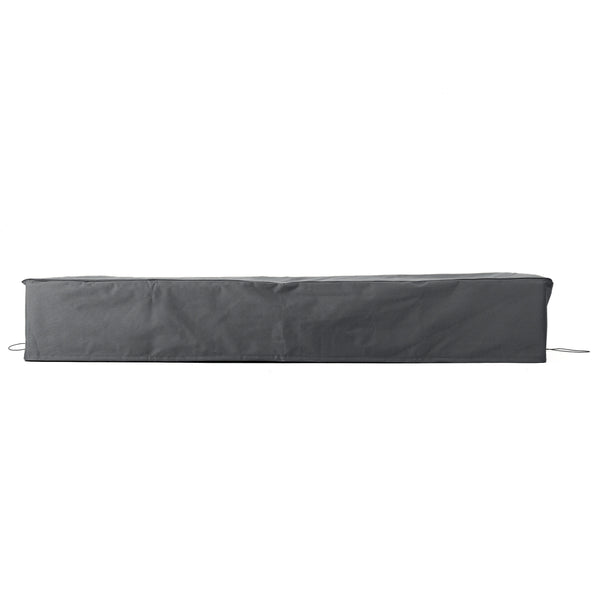 English Elm Christopher Knight Home® - SHIELD Chaise Lounge Cushion Cover, Weather-Resistant Polyester Protector with Drawstring Storage Bag Gray N775P240793G