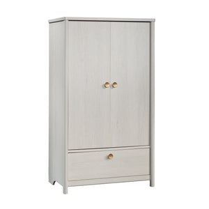 English Elm Armoire, Sleek White Finish With Ample Storage – Perfect For Narrow Spaces In Entryways & Guest Rooms B356P402692