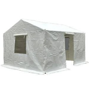 English Elm 12'X14' Gazebo Cover - All-Season Waterproof Hardtop Enclosure With Sidewalls, Mesh Windows & Easy Access W1859P227828