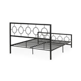 Christopher Knight Home® - Noble House - Francoise Modern Iron King Bed Frame