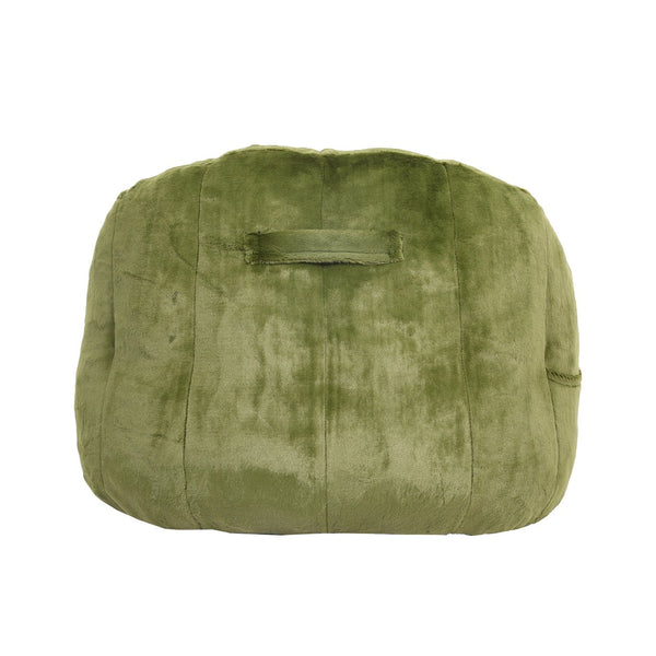 English Elm Bean Bag Chair - Plush Faux-Fur Sofa With Armrests, High-Density Foam For Cozy Relaxation & Style W2200P313808