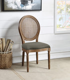 OSP Home Furnishings Stella Cane Back Chair Otter