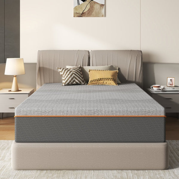 English Elm Full Size 12 Inch Memory Foam Mattress Fiberglass Free with Cooling Breathable Layers W2889P423142