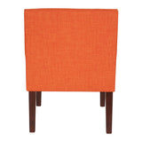 OSP Home Furnishings Main Street Guest Chair Tangerine