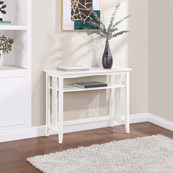 OSP Home Furnishings Sierra 36" Foyer Table White Finish