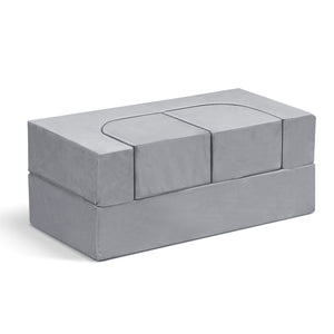 English Elm Kids Modular Sofa Bed – Convertible Toddler Couch For Playrooms, Naps, And Imaginative Fun! W1889P337551