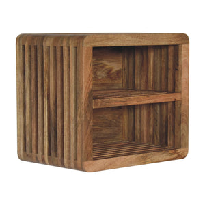 English Elm Solid Wood Soba Wall Mounted Bedside