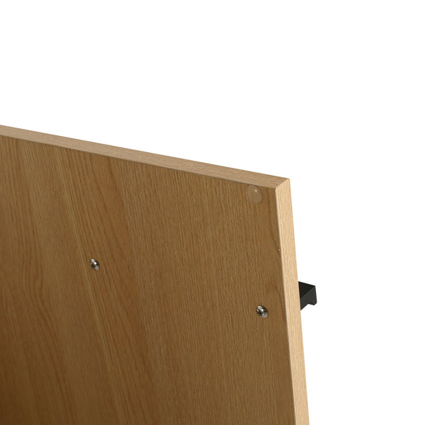 English Elm 36" Modern Bathroom Vanity With Ceramic Sink, Soft Closing Doors & Open Shelf For Stylish Storage W1972S00019