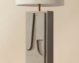 Dirsan Table Lamp - Taupe 111718  Sunpan