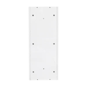 English Elm 12" Bathroom Wall-Mounted Storage Rack with Three-Tier Floating Shelves, Durable Scratch-Resistant Plywood Organizing Solution Glossy White W999P277165