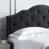 Christopher Knight Home® - Noble House - Cordeaux Contemporary Upholstered Queen/Full Headboard