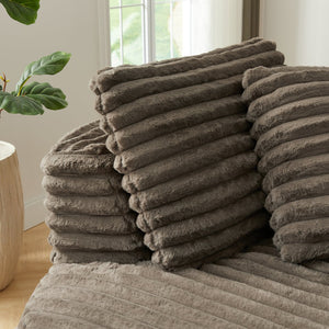 English Elm Modern Curved L-Shape Oversized Sectional Sofa - Plush Comfort, Minimalist Design, No Assembly Needed W2339S00044