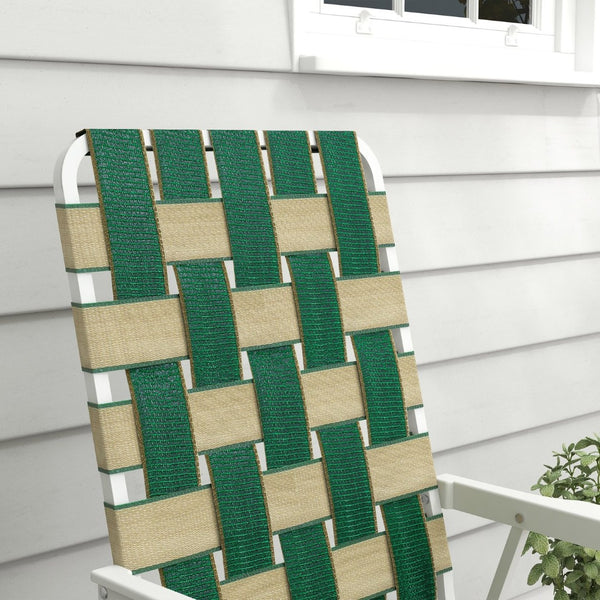 English Elm Outsunny Set Of 2 Portable Folding Chairs - Comfortable Outdoor Seating For Camping, Beach & More! W2225P174090-GIGA