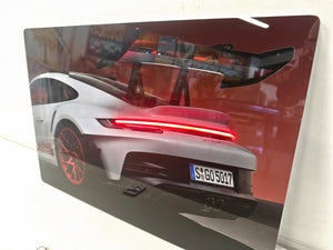 English Elm 16X10 Sports Car Led Wall Art – Modern Acrylic Light Up Picture With Remote For Home & Garage Decor T3976P383251