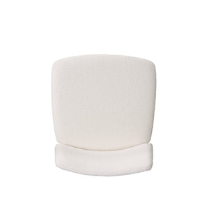 English Elm Christopher Knight Home® - Upholstered Modern Armless Dining Chair Set of 2 with Ergonomic Curved Back & Solid Wood Frame Durable Fabric Beige,Walnut N771P330590M